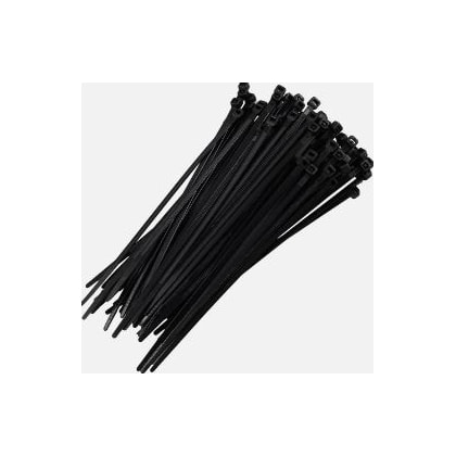 Abraçadeira Nylon Guinner 100X2,5Mm Preta Nylon 6.6 Pacote Com 100 Unidades