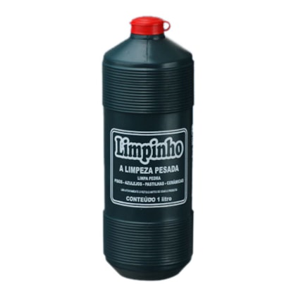 ÁCIDO LIMPINHO 1L LIMPEZA PESADA PISOS, AZULEJOS E CERÂMICA
