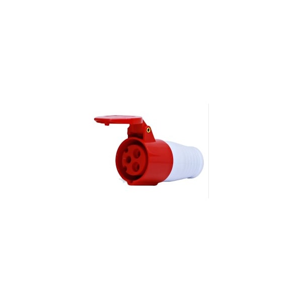 Acoplamento Móvel Industrial Germer 3P+T 32A 380V 6H Vermelho-e8356c20-cae3-43b7-aa52-9f4a68e8364a