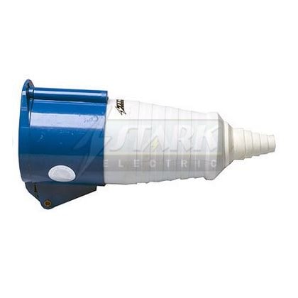Acoplamento Móvel Industrial Stark 3P+T 16A 220V 6H Azul