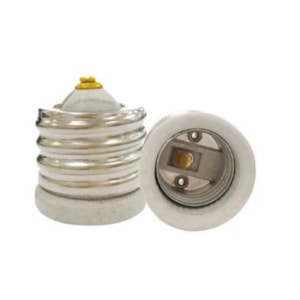 ADAPTADOR DE SOQUETE E40 PARA E27 BRANCO MT2423 4A 250V