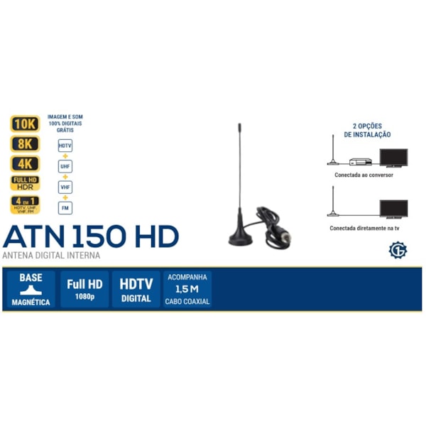 ANTENA INTERNA UHF DIGITAL HD MULTIVISÃO COM BASE MAGNÉTICA CABO 1,5M-7f33a61f-a21c-4fb3-ae8f-2cb2c492e770