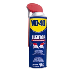 ANTICORROSIVO E LIMPA CONTATO WD 40 FLEX TOP 500ML SPRAY MULTIUSOS COM BICO INTELIGENTE