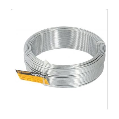 ARAME GALVANIZADO INDUSTRIAL 16 BWG VONDER 1,65MM ROLO 1KG