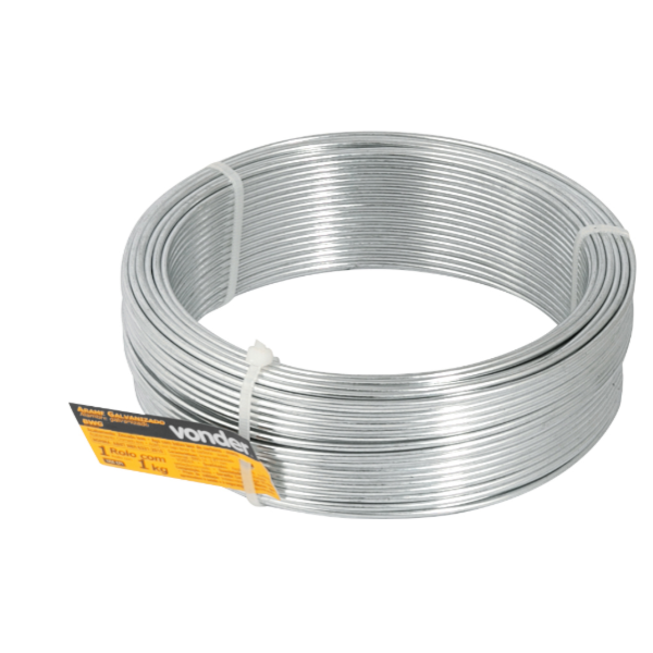 ARAME INDUSTRIAL 12 BWG 2,77MM 1KG VONDER GALVANIZADO 22M-5d4c2642-3a05-44e7-a2e8-7bf84490430f