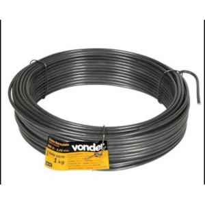 ARAME INDUSTRIAL RECOZIDO VONDER BWG 12 2,77MM COM 1KG