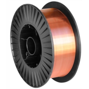ARAME PARA SOLDA MIG BALMER ER70S 6 0,8MM ROLO 5KG COBREADO