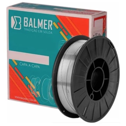 Arame Para Solda Mig Tubular Balmer 0,9Mm Fcaw E71T Gs 5Kg Sem Gás