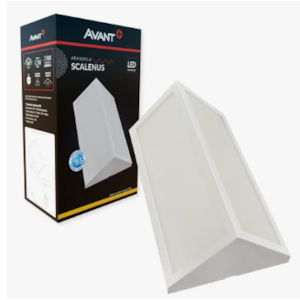 ARANDELA LED SCALENUS AVANT 12W BIVOLT 6500K LUZ BRANCA IP65