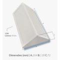 ARANDELA LED SCALENUS AVANT 12W BIVOLT 6500K LUZ BRANCA IP65-57f20bb1-d845-4039-a352-ea366b0eb49c