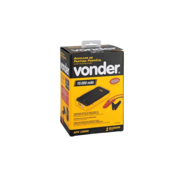 ARRANCADOR AUXILIAR DE PARTIDA PORTÁTIL VONDER PART 1000APV 10000MAH BIVOLT COM LANTERNA LED-1e40063d-66ed-4df8-aed2-39cf3f7ca03b