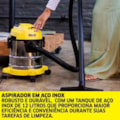 ASPIRADOR DE PÓ E LÍQUIDO KARCHER WDL 1S 12L 1700W 220V MULTIFUNCIONAL-150d9888-d81a-4e53-b5c2-bd81604438aa