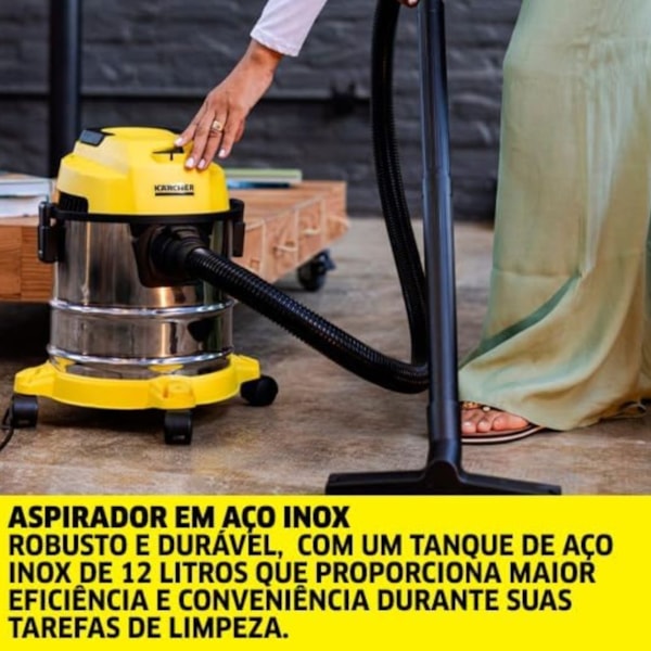 ASPIRADOR DE PÓ E LÍQUIDO KARCHER WDL 1S 12L 1700W 220V MULTIFUNCIONAL-4dbb7631-8a6f-4e80-ae9b-52c72d7aad08