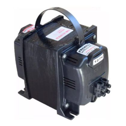 Auto Transformador Fiolux Premium 7000Va Bivolt Com Proteção Térmica E Alça