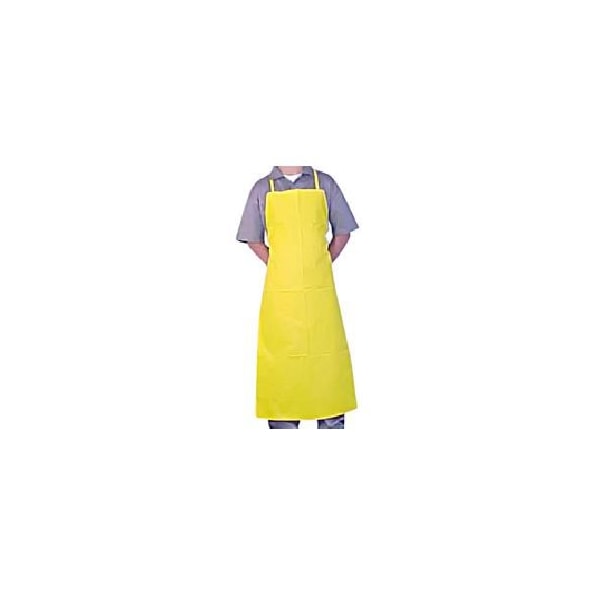 AVENTAL PVC FORRADO AMARELO PLASTCOR COM FIVELAS PARA INDÚSTRIAS E PROTEÇÃO QUÍMICA.-3267937c-5e03-4743-9802-27b8b07a02c6