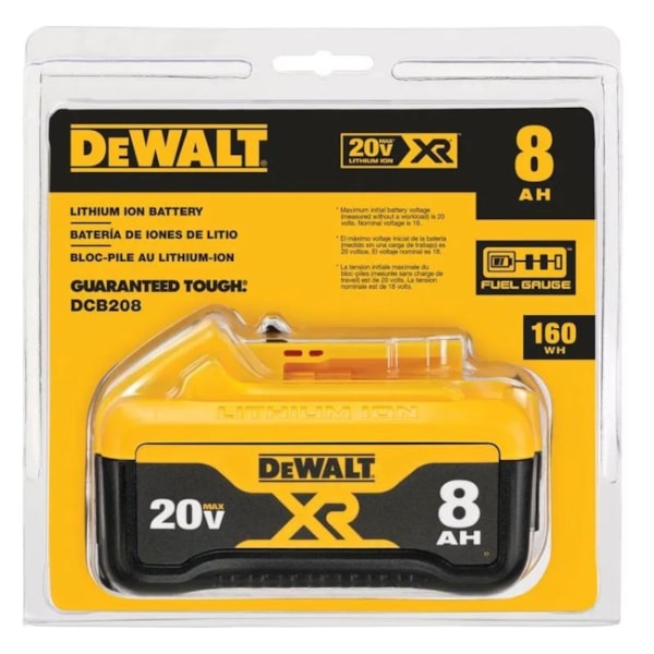 BATERIA DEWALT 20V MAX LI ION 8AH PREMIUM DCB208 B3-1a320c15-874f-42f9-966f-367601654bce