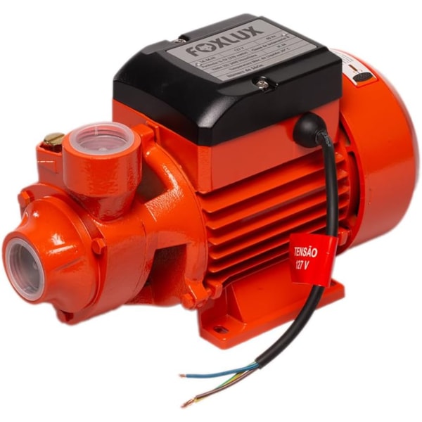 Bomba D'água Periférica 0,5 Cv Foxlux 127V 370W, Baixo Consumo-b462a8aa-a47f-4c7a-9ab0-31c723e874f9