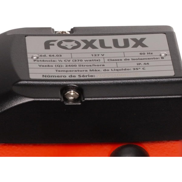 Bomba D'água Periférica 0,5 Cv Foxlux 127V 370W, Baixo Consumo-334906b8-457f-4746-9198-29303e10e213