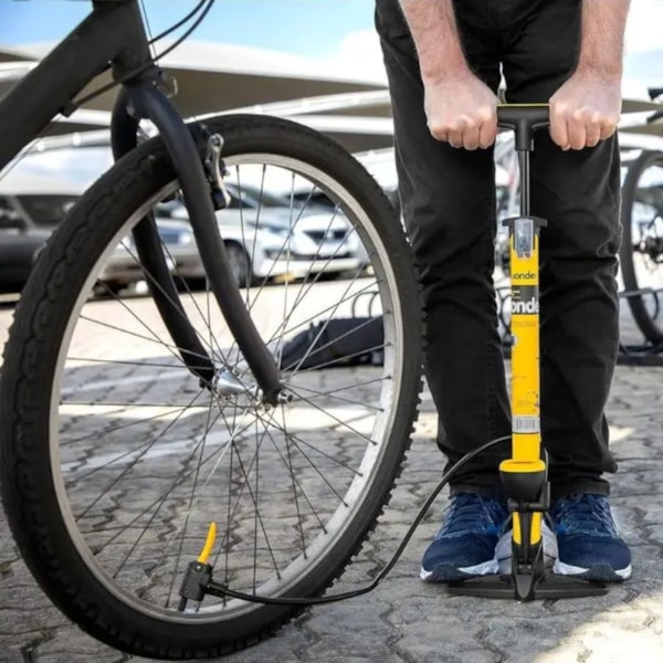 Bomba De Ar Vonder Para Pneus De Carros E Bicicletas, Bolas E Outros Infáveis-85ae1acb-3810-4a5c-a7d7-d6e60675fdda