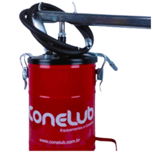 BOMBA DE GRAXA 7KG MANUAL PLUS COM MANGUEIRA DE AÇO CB110S
