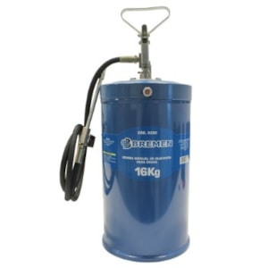 BOMBA MANUAL PARA GRAXA BREMEN 9390 16KG COM ALAVANCA 4000 PSI MANGUEIRA 2,5M