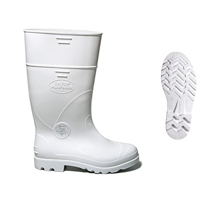 Bota PVC Branca Cano Longo Innovare Nº 43 Impermeável Antiderrapante Ca 36026
