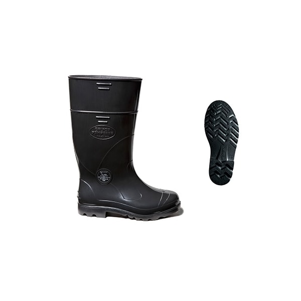 Bota PVC Preta Cano Longo Nº 43 Innovare Ca 36026 Impermeável Com Solado Antiderrapante-120558cf-3a55-4514-b1b6-cf3ce5a450bc