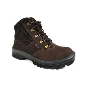 Botina De Segurança Cirval Cp094 Nobuck Nº 44 Com Biqueira Termoplástica Ca 40041