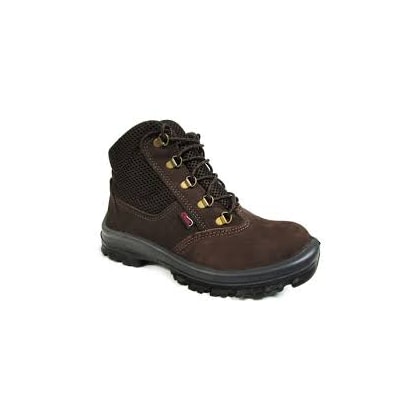Botina De Segurança Cirval Cp094 Nobuck Nº 44 Com Biqueira Termoplástica Ca 40041