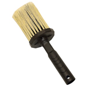 BROXA REDONDA 8CM ROMA COM CERDAS PET PARA PINTURA COM CAL E TINTA EM PÓ