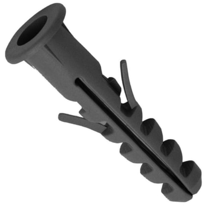 Bucha Plástica Vonder N° 8 Com Anel Para Tijolo Oco 10Mm X 58Mm Parafuso 6,1 A 8,0Mm
