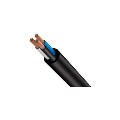 CABO COBRE FLEXÍVEL PP WATHISA 1KV 4X2,5MM² PRETO ISOLAÇÃO PP