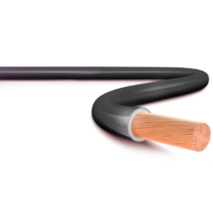 CABO DE COBRE FLEX 70MM PRETO 1M VATHISA