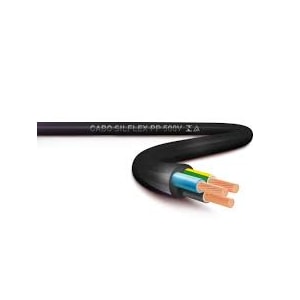 CABO PP 3X2,5MM² 1KV HEPR 90°C PRETO TECHCABOS INSTALAÇÕES PREDIAIS