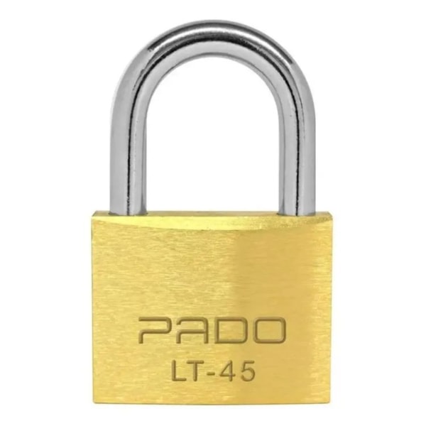 Cadeado Lt 45Mm Latão Maciço Com Segredos Iguais 2 Chaves-37ea1f65-ee1d-4627-b433-e3e72e6dd020