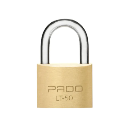 Cadeado Pado 50 Mm Segredos Iguais S1 Em Latão Maciço Com 2 Chaves