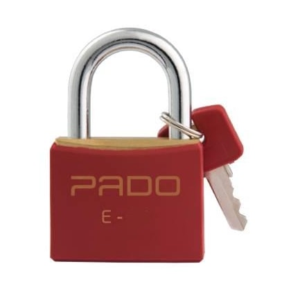 Cadeado Pado Vermelho Sm 25Mm Linha Cores