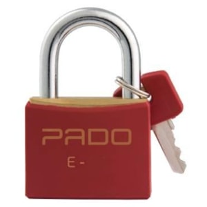 Cadeado Pado Vermelho Sm 25Mm Linha Cores