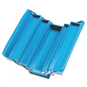CAIXA DE FERRAMENTAS METÁLICA 5 GAVETAS FERCAR N°07 AZUL