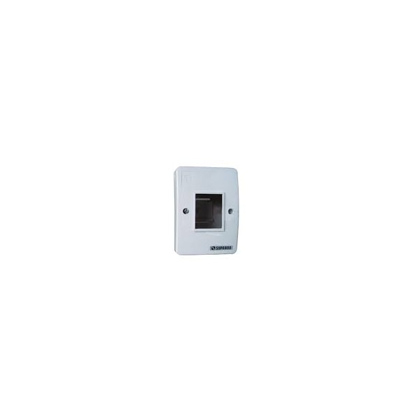 Caixa De Sobrepor 1 E 2 Polos Para Disjuntor Din Soprano-50b371db-6bd9-441d-9452-5027201eb9db
