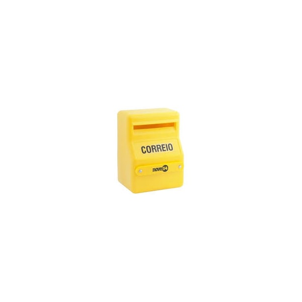 CAIXA PARA CORRESPONDÊNCIA PLÁSTICA NOVE54 CPN0019 COM TAMPA PARA MURO E PORTÃO-3e3cffce-a954-4da3-87d2-1ba423cf7bb8