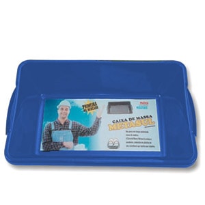 Caixa Plástica Para Massa Metasul 50L Azul