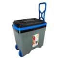 CAIXA TÉRMICA 34L ANTARES CINZA/AZUL COM RODAS E ALÇA-ad0e1b46-ee99-4847-848e-b06313599d0a