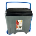 CAIXA TÉRMICA 34L ANTARES CINZA/AZUL COM RODAS E ALÇA-0665e631-bf47-4dae-b24b-5ef3e311d51f