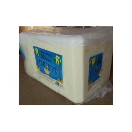 Caixa Térmica Isopor 50L Isoeste Com Dreno Alta Capacidade