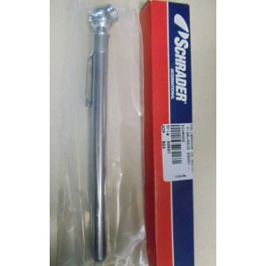 CALIBRADOR DE PRESSÃO SCHRADER LAPISEIRA R9350CI 5 45 PSI PARA PNEUS AGRÍCOLAS COM CORPO NIQUELADO