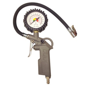 CALIBRADOR PNEU PORTÁTIL BREMEN 0 220 PSI MANÔMETRO ENGATE RÁPIDO 1/4