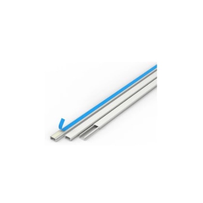 Canaleta Branca Belmar Sistema X 20X10X2000Mm Auto Adesiva Em PVC