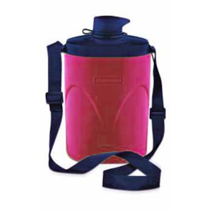 Cantil Térmico Soprano Safari 1 Litro Vermelho Com Alça Para Transporte