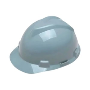 CAPACETE DE SEGURANÇA COM CARNEIRA CINZA ABA FRONTAL C.A 498